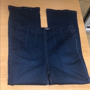 Free People stretchy flare jeans
